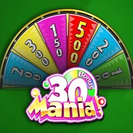 Enjoy 30 Mania! by FBM – logo hosted on kittybingoslot.uk