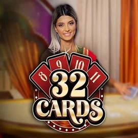 32 Cards casino game by Ezugi – featured logo at Kitty Bingo