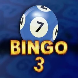 Bingo 3 slot logo by Vibra Gaming at Kitty Bingo