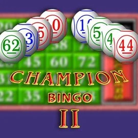 Champion Bingo II logo by FBM at Kitty Bingo