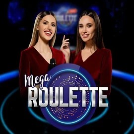 Mega Roulette slot icon by Pragmatic Play, available at Kitty Bingo