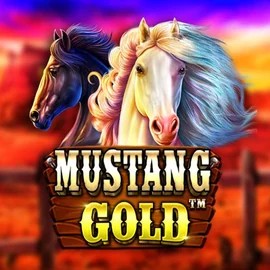 Official Slots logo: Mustang Gold by Pragmatic Play at Kitty Bingo
