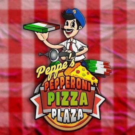 Peppe’s Pepperoni Pizza Plaza logo – Slots by Pragmatic Play at Kitty Bingo
