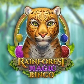 Rainforest Magic Bingo logo – Bingo by Play'n GO at Kitty Bingo