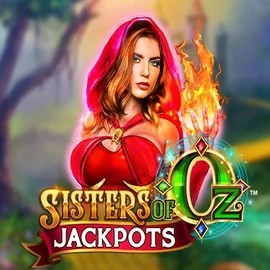 Sisters Of Oz Jackpots online game logo by Triple Edge Studios on kittybingoslot.uk