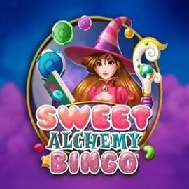 Sweet Alchemy Bingo slot visual from Play'n GO available on kittybingoslot.uk