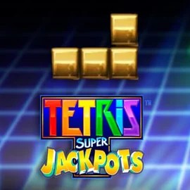 Tetris Super Jackpots logo by WMS Kitty Bingo