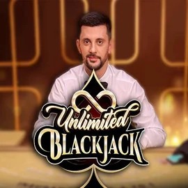 Unlimited Blackjack by Ezugi, showcased at kittybingoslot.uk – game logo